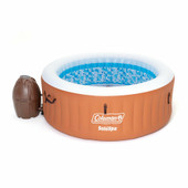 Coleman 90455E SaluSpa Miami Air Jet 4 Person Inflatable Hot Tub Spa with Pump