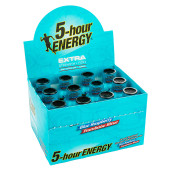 5-hour ENERGY Blue Raspberry Shot, 57 mL, 12-count - Quick and Convenient Energy Boost- Chicken Pieces