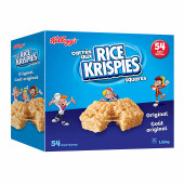 Kellogg's Rice Krispies Squares Bars, 22 g (0.77 oz), 54-pack