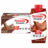 Premier Protein High-Protein Chocolate Shake 325 mL, 18-count - Fuel Your Day with Delicious Nutrient-Rich Shakes- Chicken Pieces