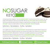 No Sugar Keto Bar Cookies and Cream 2-Pack - Low Carb, High Protein Snack- Chicken Pieces