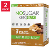 No Sugar Keto Bar Chocolate Peanut Butter Bars 2-Pack - Irresistible Low Carb Delight- Chicken Pieces