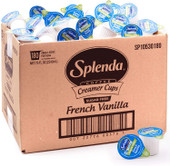 Splenda Sugar-Free French Vanilla Creamer Single Serve Cups - 180/Case