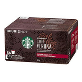 Starbucks Caffè Verona Coffee K-Cup Pods - 54-Pack - Bold and Rich Coffee Experience- Chicken Pieces