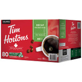 Tim Hortons Decaf Single-Serve K-Cup Pods - 80 Pods Pack - Caffeine-Free Coffee Pleasure- Chicken Pieces