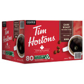 Tim Hortons Dark Roast Single-Serve K-Cup Pods - 80-Pack - Bold and Intense Coffee Experience- Chicken Pieces