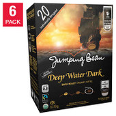 Jumping Bean Deep Water Dark Roast Coffee Pods - 120 Pods - Bold and Invigorating Coffee Experience- Chicken Pieces