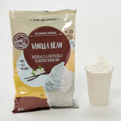 Big Train 3.5 lb. Vanilla Bean Blended Creme Frappe Mix 5 Packs