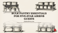 Bulk Pantry Essentials for Five-Star Airbnb Guests