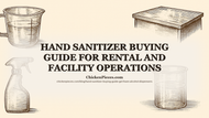 Hand Sanitizer Buying Guide for Rental and Facility