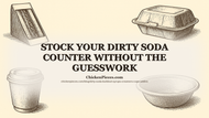 Stock Your Dirty Soda Counter Without the Guesswork