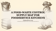A Food-Waste Control Supply Map for Foodservice Kitchens