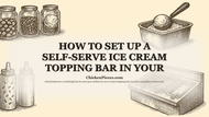 How to Set Up a Self-Serve Ice Cream Topping Bar in Your
