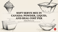 Soft Serve Mix in Canada: Powder, Liquid, and Real Cost Per