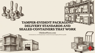 Tamper-Evident Packaging: Delivery Standards and Sealed