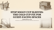 Stop Soggy Cup Sleeves: The Cold Cup Fix for Guest-Facing