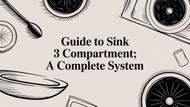 Guide to sink 3 compartment: A Complete System