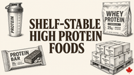 Best Shelf-Stable High Protein Foods for Canadian Healthcare and Foodservice