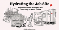 Hydrating the Job Site: Why Construction Managers Are Switching to Water Pallets