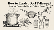 How to Render Beef Tallow: The Complete Guide for Home Cooks and Canadian Commercial Kitchens