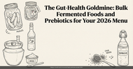 The Gut-Health Goldmine: Bulk Fermented Foods and Prebiotics for Your 2026 Canadian Menu