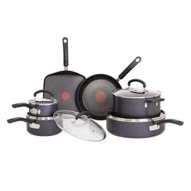 T-Fal E938S3 Professional Total Nonstick Thermo-Spot Heat Indicator Fry Pan Set