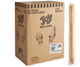 JOY Twin Scoop Cake Cone - 180/Case