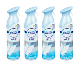Febreze Odor-Eliminating Air Freshener, Linen & Sky, 1 Count, 250 g 