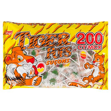 Kaptajn brie Booth solo REGAL Tiger Pops Halloween Candy 1.5kg/3.3lbs - Spooky Fun with  Irresistible Flavors