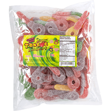 Gummy Zone Sour Tongue Tinglers - 2.2lbs