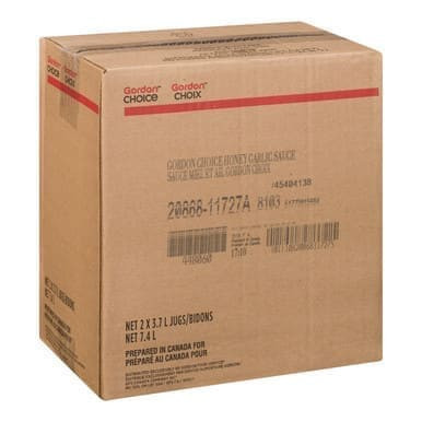 Gordon Choice GFS Honey Garlic Sauce | 3.7L/Unit, 2 Units/Case
