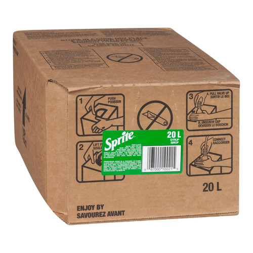 Sprite Sprite Soft Drink, Bib | 20L/Unit, 1 Unit/Case