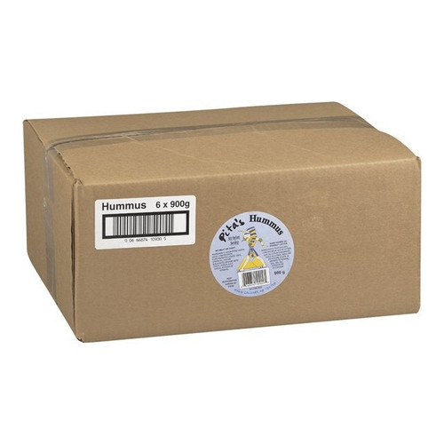 Pita's Inc Hummus | 900G/Unit, 6 Units/Case Pita's Inc Hummus | 900G/Unit, 6 Units/Case
