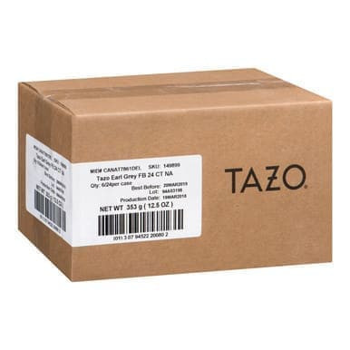 TAZO Earl Grey Tea Bags Bulk | 20UN/Unit, 6 Units/Case