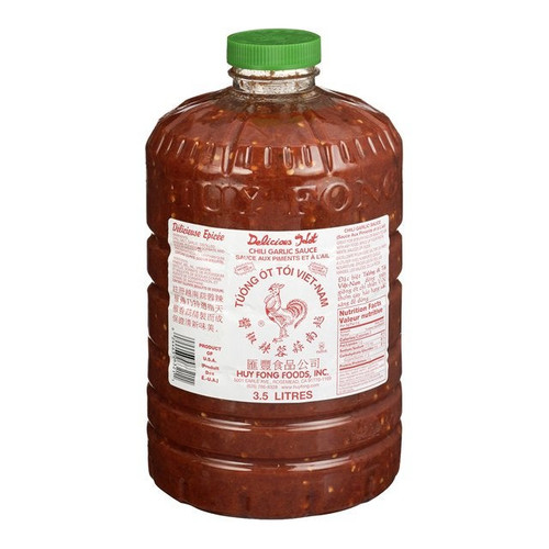 Huy Fong Chili Garlic Sauce, Vietnam, Ready To Use | 3.5L/Unit, 3 Units/Case