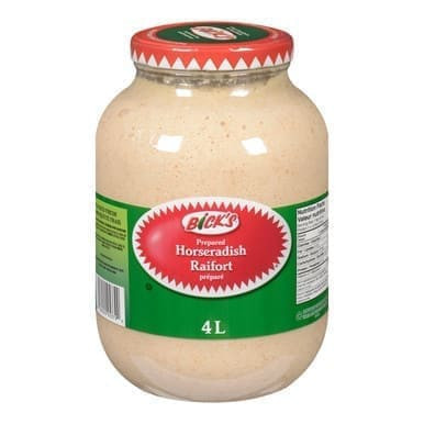 Bicks Pure Horseradish Sauce | 4L/Unit, 2 Units/Case