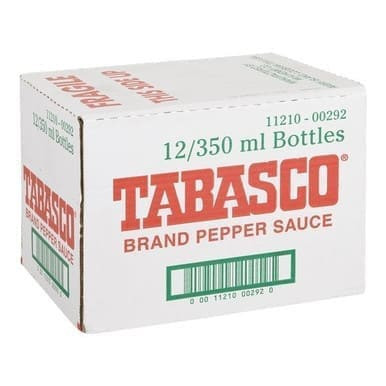 Tabasco Hot Pepper Tabasco Sauce | 350ML/Unit, 12 Units/Case
