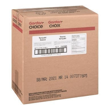 Gordon Choice GFS Thick Teriyaki Sauce | 3.7L/Unit, 2 Units/Case