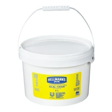 Hellmann's Mayonnaise, Pail | 4L/Unit, 2 Units/Case