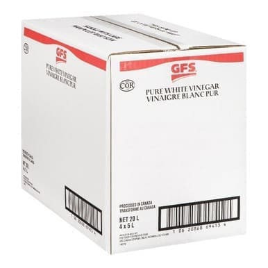Gordon Choice GFS Pure Distilled White Vinegar | 5L/Unit, 4 Units/Case
