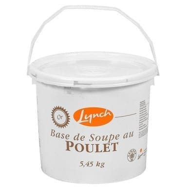 Lynch Gold Chicken Soup Base, No Added Msg | 12LB/Unit, 1 Unit/Case