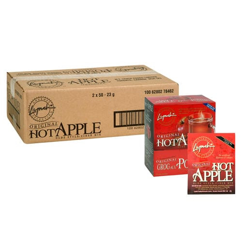 Lynch Hot Apple Cider Mix | 23G/Unit, 100 Units/Case- chicken pieces