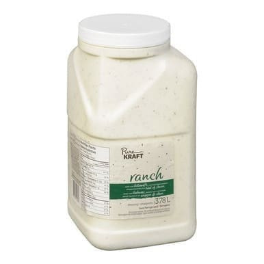 Kraft Pure Buttermilk Ranch Dressing | 3.78L/Unit, 2 Units/Case