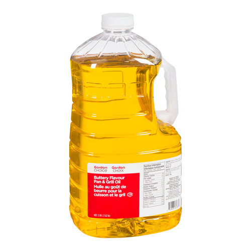 Gordon Choice Buttery Flavoured Pan & Grill Oil | 3.78L/Unit, 4 Units/Case