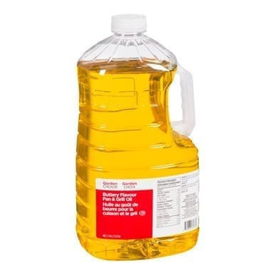 Gordon Choice GFS Buttery Flavoured Pan & Grill Oil | 3.78L/Unit, 4 Units/Case