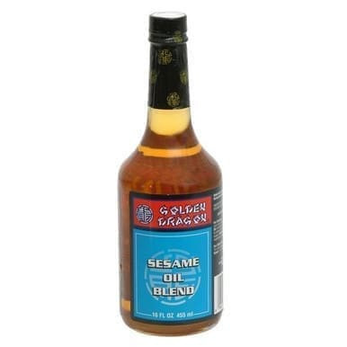Golden Dragon Sesame Oil, Zero Trans Fat | 455ML/Unit, 12 Units/Case