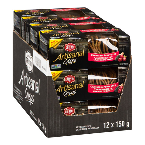 Artisinal Artisan Cranberry Poppy Seed Crackers