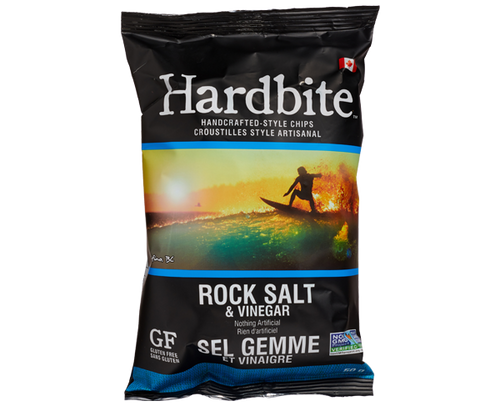 Hardbite Chips Rock Salt & Vinegar Potato Chips