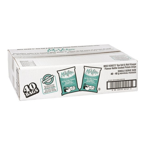 Miss Vickies Sea Salt & Malt Vinegar Potato Chips