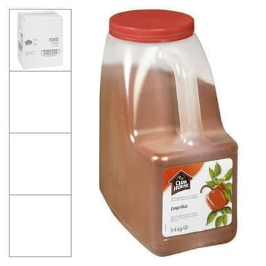 Clubhouse Paprika, Spice | 2.4KG/Unit, 1 Unit/Case